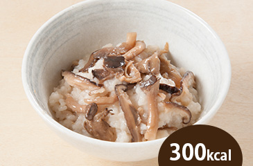 やわらかきのこご飯